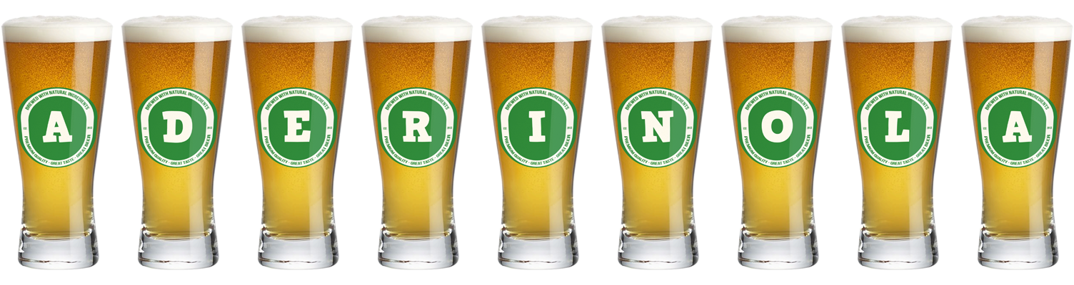 Aderinola lager logo