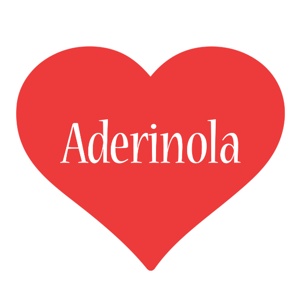 Aderinola love logo