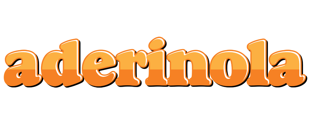 Aderinola orange logo