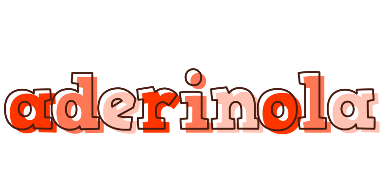 Aderinola paint logo