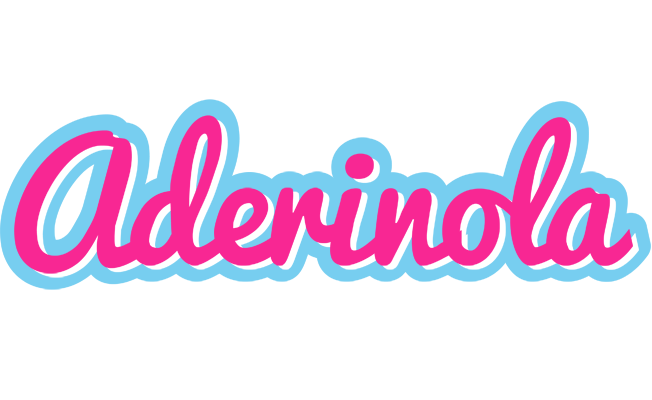 Aderinola popstar logo