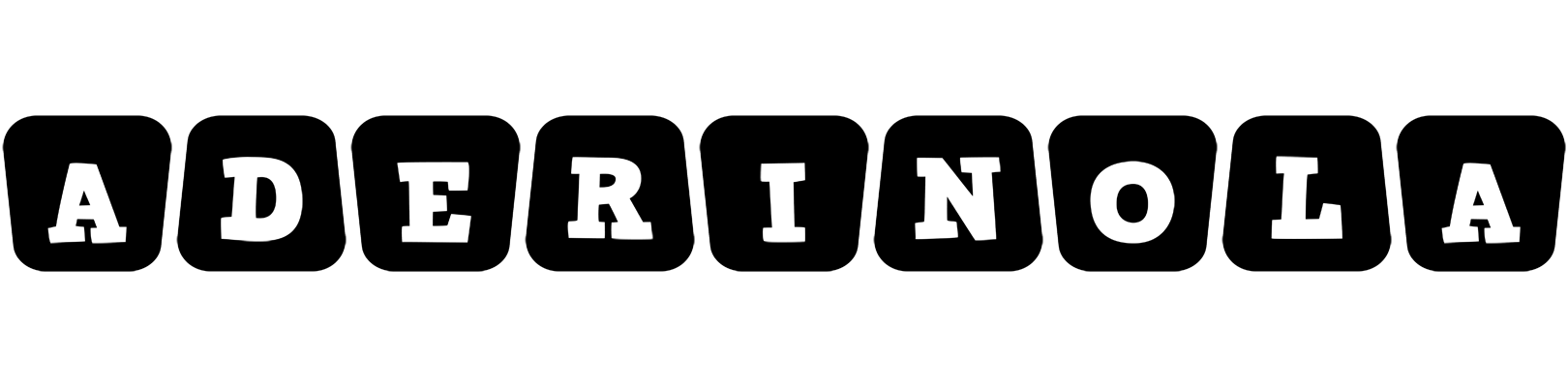 Aderinola racing logo