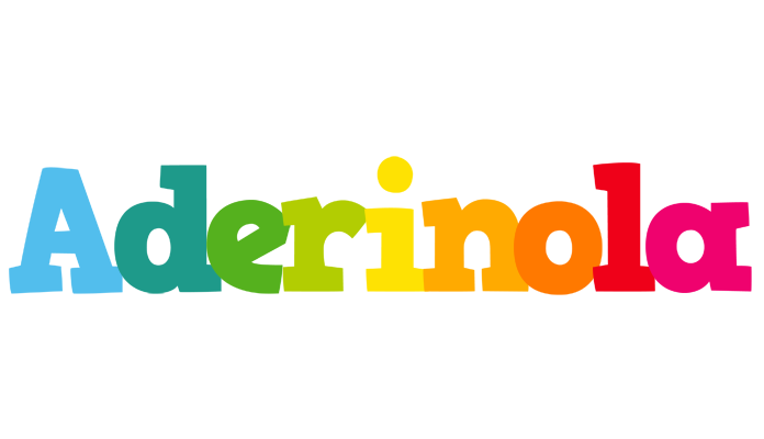 Aderinola rainbows logo