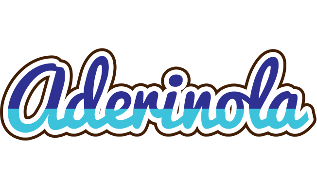 Aderinola raining logo