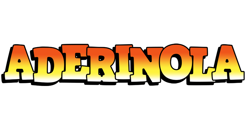 Aderinola sunset logo