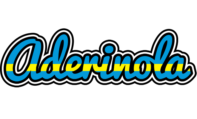 Aderinola sweden logo