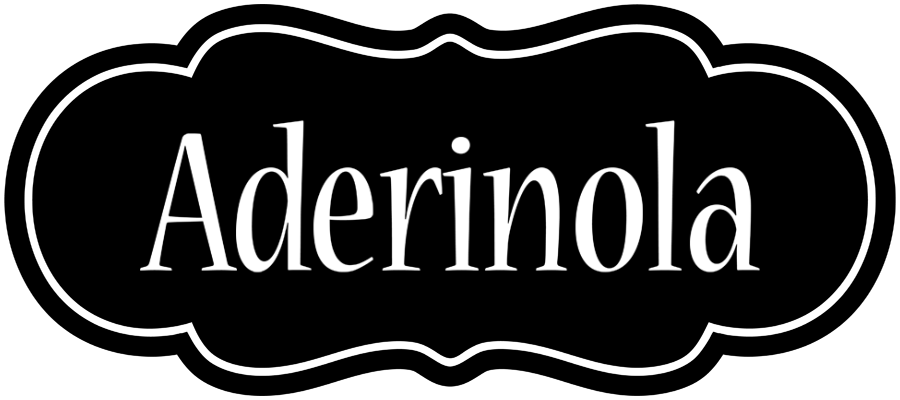 Aderinola welcome logo