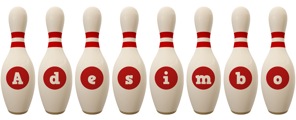 Adesimbo bowling-pin logo