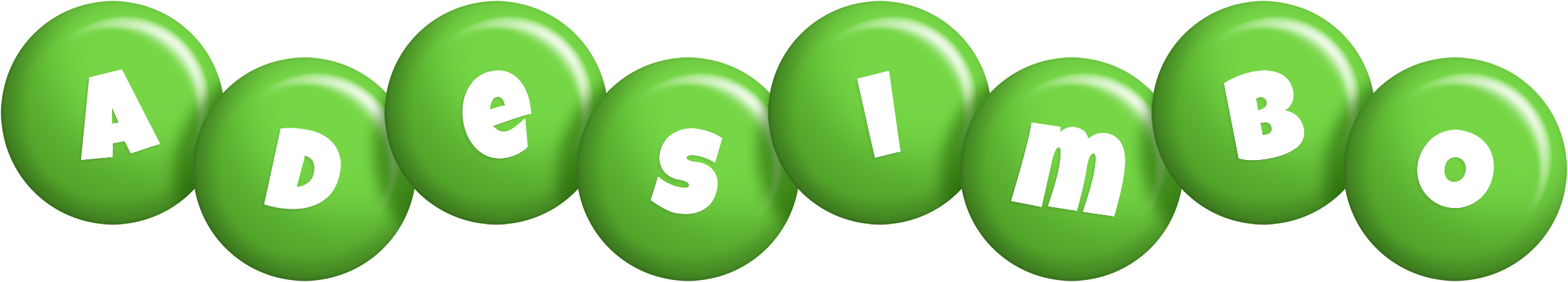 Adesimbo candy-green logo