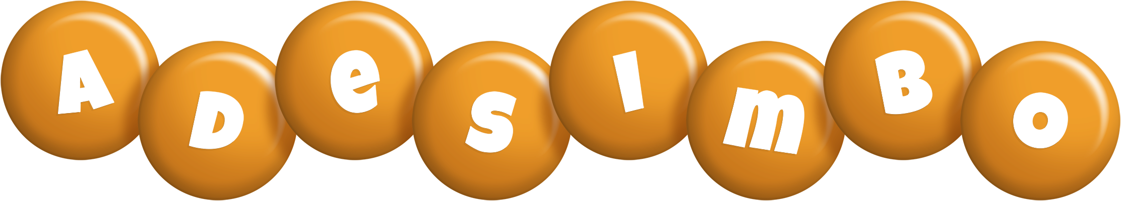 Adesimbo candy-orange logo