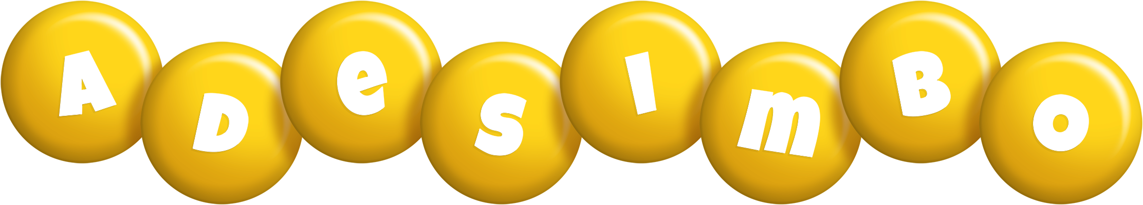 Adesimbo candy-yellow logo
