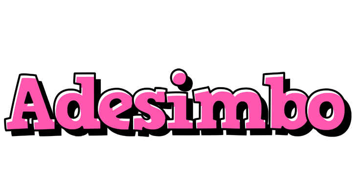 Adesimbo girlish logo