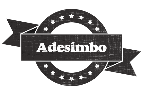 Adesimbo grunge logo