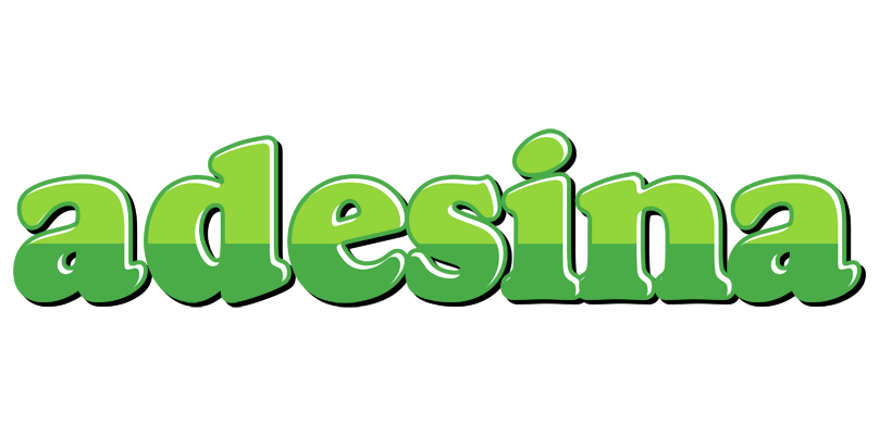 Adesina apple logo