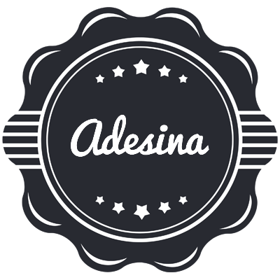 Adesina badge logo