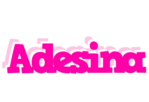 Adesina dancing logo