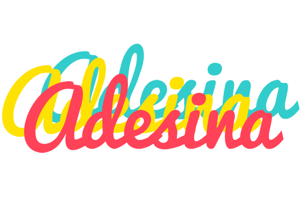 Adesina disco logo