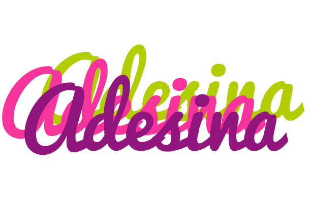 Adesina flowers logo