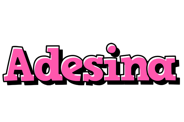 Adesina girlish logo