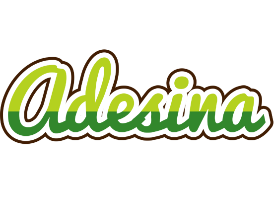 Adesina golfing logo