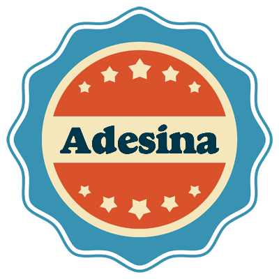 Adesina labels logo