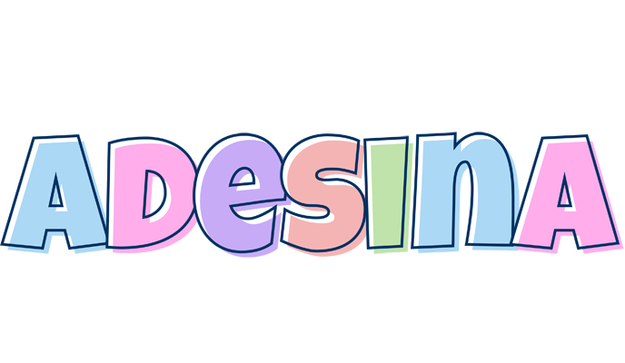 Adesina pastel logo