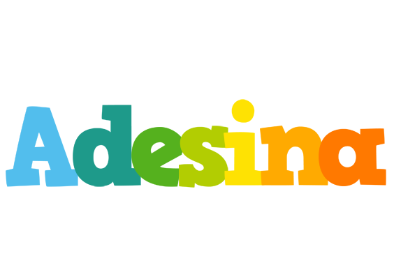 Adesina rainbows logo
