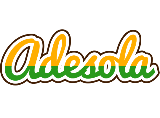 Adesola banana logo