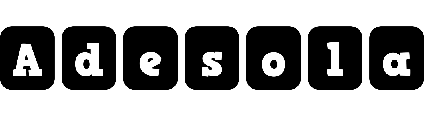 Adesola box logo