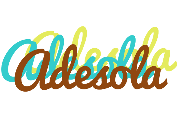 Adesola cupcake logo