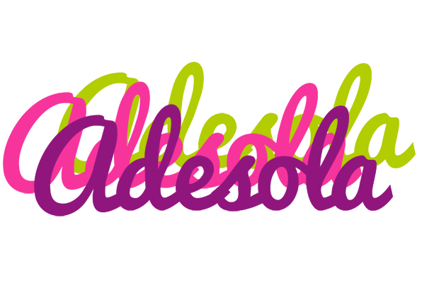 Adesola flowers logo