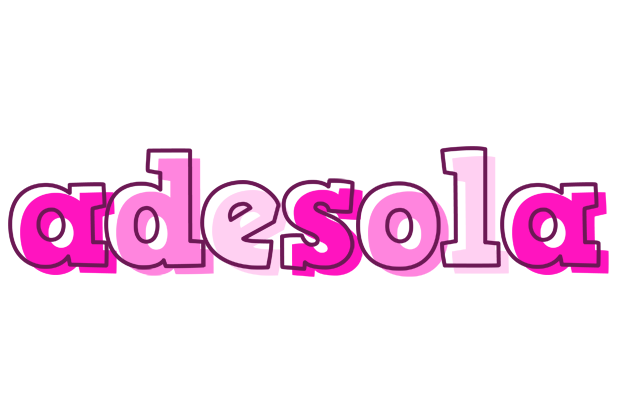 Adesola hello logo