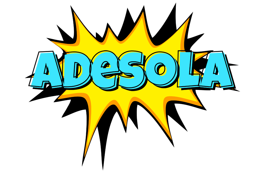 Adesola indycar logo