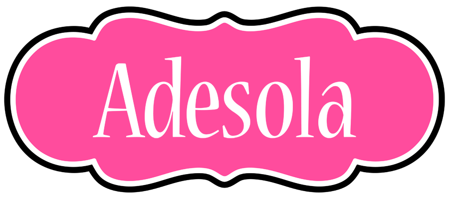Adesola invitation logo