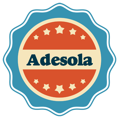 Adesola labels logo