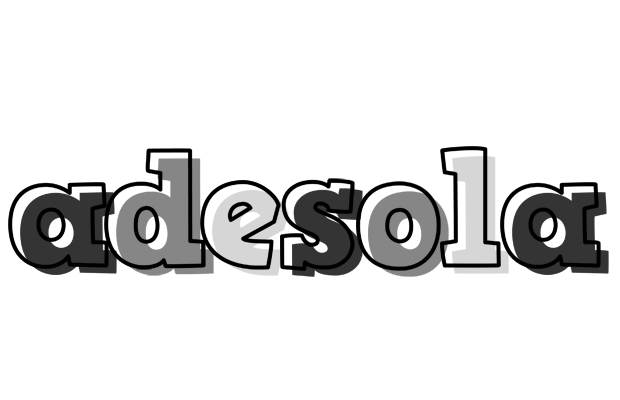 Adesola night logo