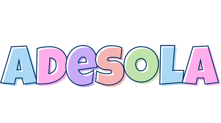 Adesola pastel logo