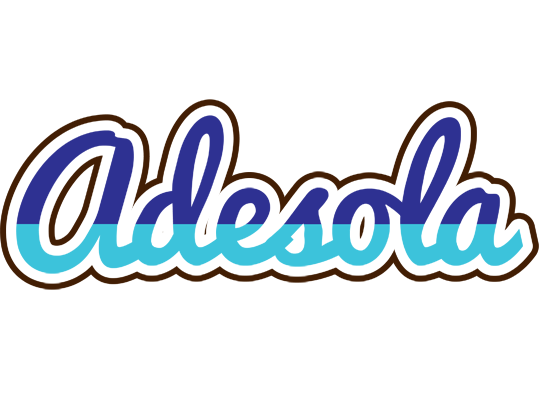 Adesola raining logo