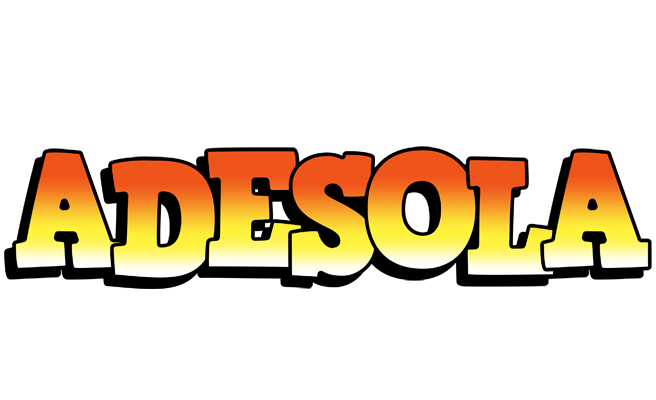 Adesola sunset logo