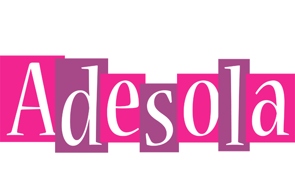 Adesola whine logo