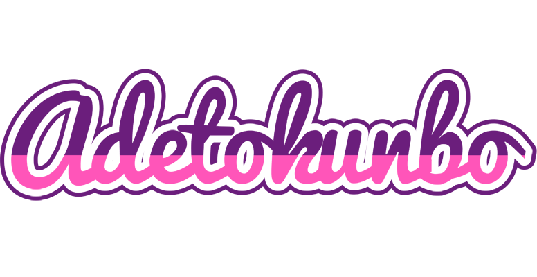 Adetokunbo cheerful logo