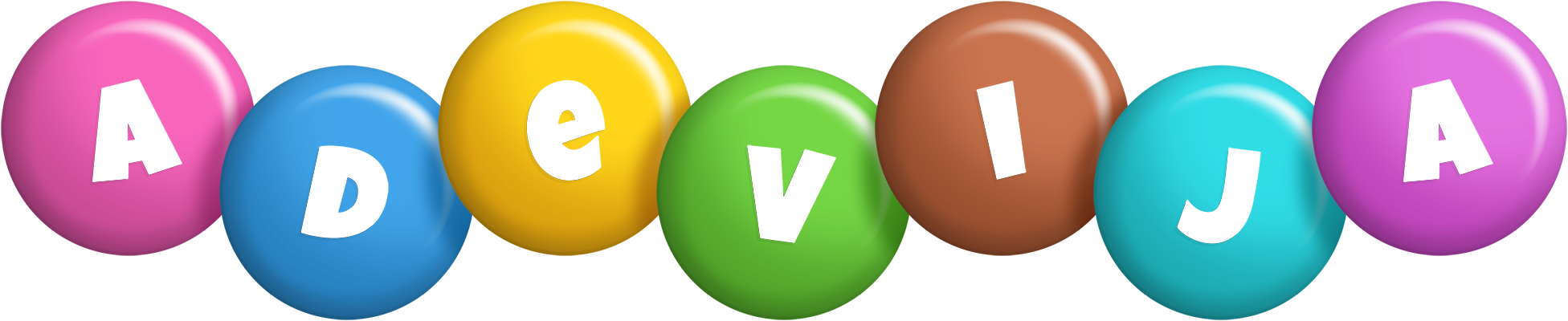 Adevija candy logo