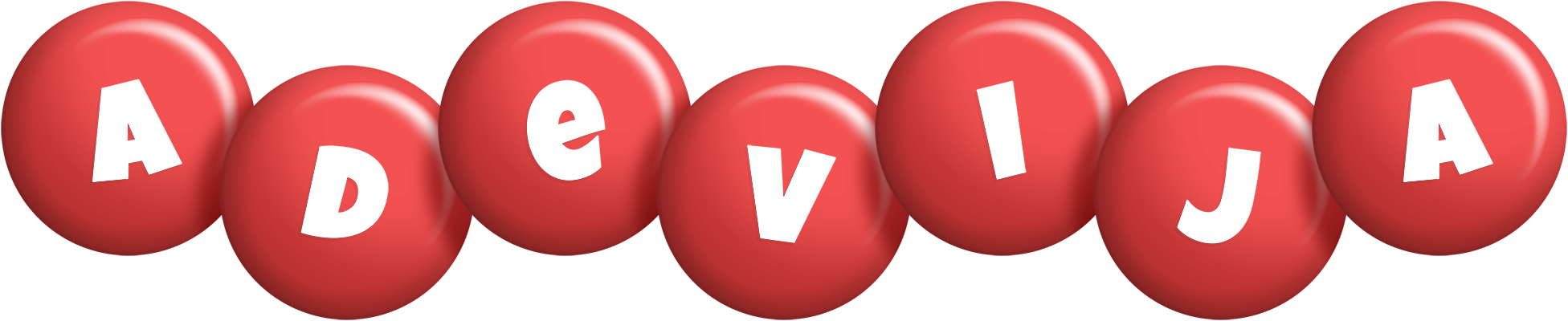 Adevija candy-red logo