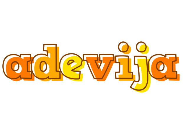 Adevija desert logo