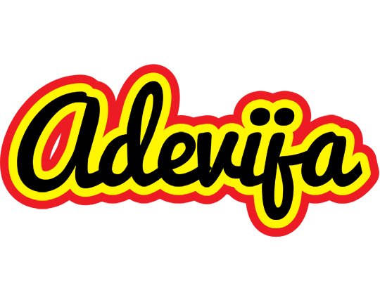 Adevija flaming logo