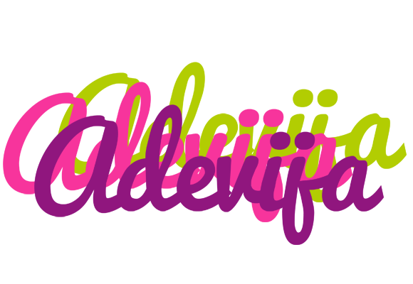 Adevija flowers logo