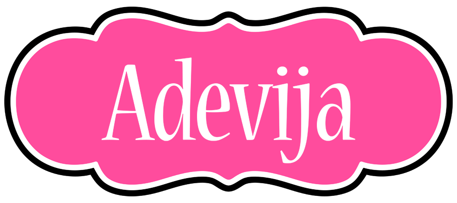Adevija invitation logo