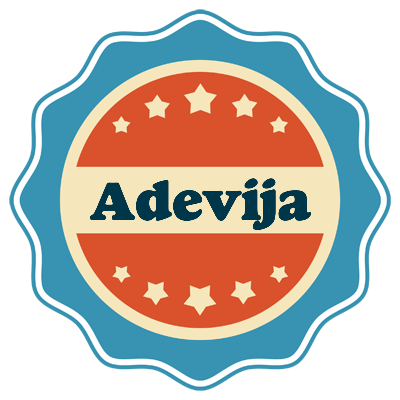 Adevija labels logo