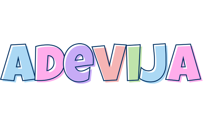 Adevija pastel logo