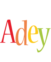 Adey birthday logo